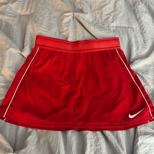 Red Nike dri fit skirt XS